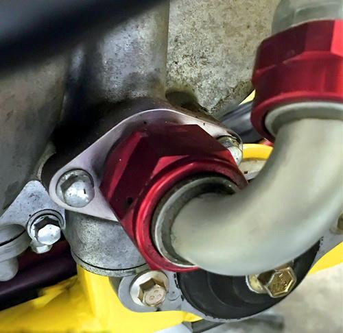 turbo oil drain flange hose installation_manual