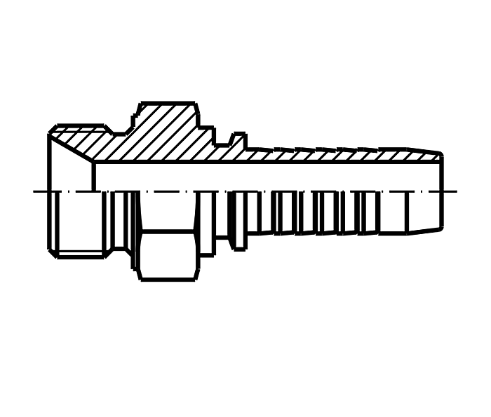 BSP Hydraulic Hose Fittings