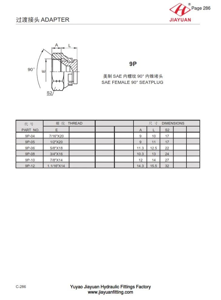 SAE Female Swivel Flare Plug