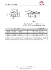 JIC Male BSP Flat Face Adaptor