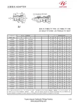 JIC Male Female Swivel