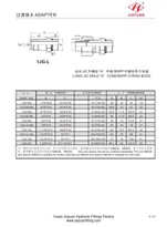 Long JIC Male BSP OR Boss Fitting