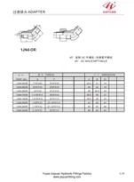 Male JIC OR NPT Elbow Adaptor