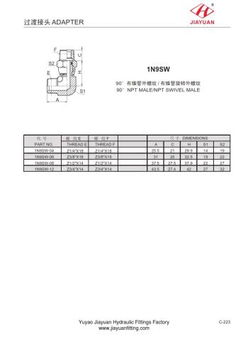 NPT Swivel Fitting