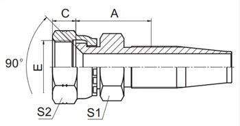 SAE Female Hose Fitting
